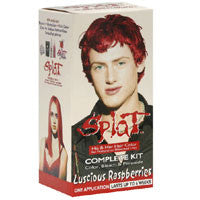 Splat His And Her Rebellious Hair Color Complete Kit With Bleach, Luscious Raspberry - 1 Kit